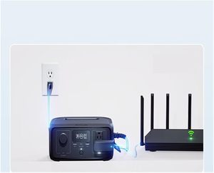 Hot Selling 286Wh Portable Power Station with 45W Solar Panel LiFePO4 Battery Solar Generator - Product Image 1