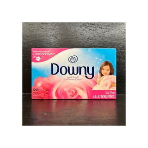 April Fresh 240 CT downy ผ้านุ่มเครื่องเป่าแผ่นอเนกประสงค์สารเคมีที่ใช้ในครัวเรือน