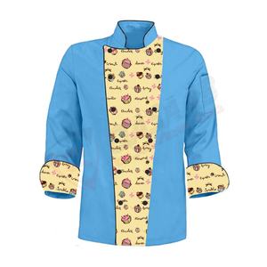 เสื้อโค้ทพิมพ์ลายสำหรับร้านอาหารเสื้อโค้ทพิมพ์ลายสำหรับผู้ชายและผู้หญิงแขนยาวสำหรับฤดูหนาวฤดูใบไม้ร่วง - Product Image 2