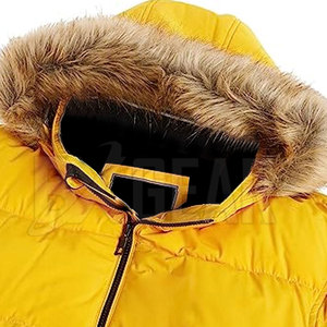 Factory Direct Sale <b>Men</b> Puffer <b>Jacket</b> In Streetwear Style With <b>Lightweight</b> Material And Relaxed Casual Fit - Product Image 3