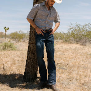 เสื้อแขนสั้นพิมพ์ลายสำหรับผู้ชายแห้งเร็วพร้อมป้ายปักโลโก้ตามสั่งและบรรจุภัณฑ์ของขวัญสำหรับโปรโมชั่น - Product Image 4