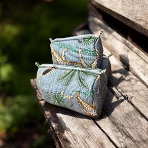 Elegant Cosmetic Bag <b>for</b> Makeup Skincare & Travel Toiletries Durable Lightweight & Multi Purpose Beauty Organizer <b>Pouch</b> - Product Image 1