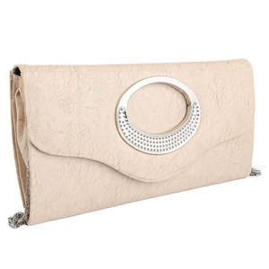 Bolso de mano elegante para mujer 9074 - Color Fawn - Product Image 1
