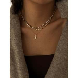 เรียน kaia จี้ชั้นดีและจี้แผ่นป้ายแนวตั้งที่มีเสน่ห์ - Product Image 3