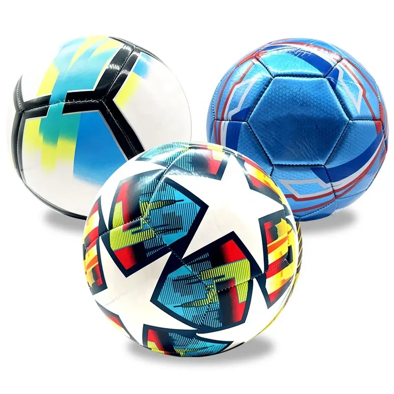 Fabricante oficial tamaño 5 logotipo personalizado impreso entrenamiento al por mayor portería de balón de fútbol deportes al aire libre balón de fútbol