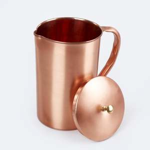 Exclusive Quality Hammered <b>Copper</b> <b>Jug</b> Luxury Style Rose Gold Color For Home & Restaurant Use Business Gift Design - Product Image 5
