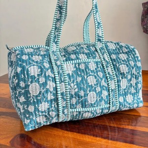 กระเป๋าผ้านวมในสไตล์สุดสัปดาห์กีฬาสุดหรูทำจากผ้าฝ้ายที่มีการปิดซิปผลิตโดยตรง - Product Image 2