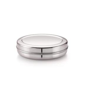 Caja Redonda para Chapati con Tapa, Cazuela de Acero para Servir, Utensilios de Cocina para el Hogar, Caja de Acero para Chapati al por Mayor - Product Image 2