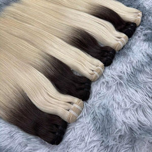 ผมต่อแบบเป็นลอนคลื่นธรรมชาติหลายสีผมมนุษย์แบบมัดเป็นลอนคลื่นธรรมชาติจากเวียดนาม - Product Image 4