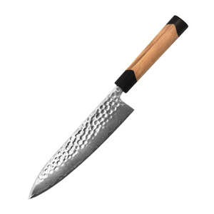 Vente en gros personnalisé de haute qualité OEM ODM Service professionnel japonais Damas couteaux de chef en acier inoxydable lame en acier au carbone - Product Image 3