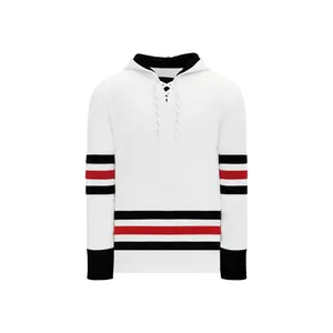 Men's Casual Ice Hockey Pullover <b>Hoodie</b> Sets High Quality Sublimated Embroidery with OEM Team Name and Custom Design - Product Image 1
