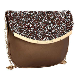 Bolso de mano elegante para mujer 6717 - Marrón - Product Image 1