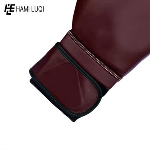 Precisionpro ถุงมือชกมวยมืออาชีพปรับแต่งได้ปรับแต่งได้หนัง PU แท้สำหรับการฝึกมวยไทยโลโก้เฉพาะบุคคล - Product Image 2