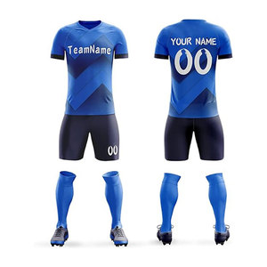 Camiseta de fútbol Sin logotipo Camisetas de fútbol sublimadas Diseños para adultos - Product Image 6