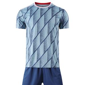 Camisetas de Fútbol Personalizadas con Sublimación Completa, Transpirables, Ligeras, de Secado Rápido, Cuello en V, Uniformes de Fútbol, Traje de Entrenamiento - Product Image 1