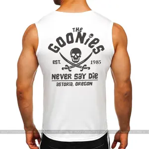 Camiseta sin mangas de algodón 100% God Never Say Die, camiseta gráfica estampada, ropa de calle informal transpirable para hombres, mujeres, hombres, gráfico deportivo - Product Image 6