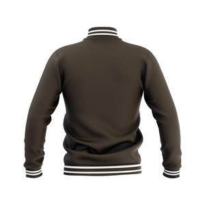 Chaqueta Deportiva Personalizada para Hombre, Estilo Universitario, Bordada, con Rayas, para Uniforme - Product Image 5