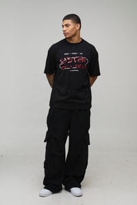 เสื้อยืดผู้ชายลายกราฟิก – ดีไซน์กราฟิกทันสมัย เนื้อผ้านุ่ม น้ำหนักเบา เหมาะสำหรับสวมใส่ทุกวันในสไตล์สตรีทแวร์ - Product Image 3