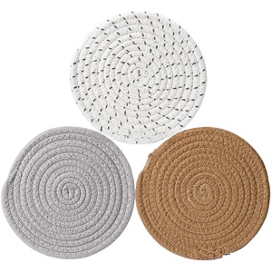 Posavasos de yute moderno de calidad Premium de alta venta elegante para el uso de decoración de mesa de Hotel en venta al por mayor - Product Image 6