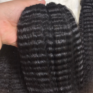 Tendance chaude Kinky Straight Remy Cheveux Vietnamiens Naturel Noir Cheveux Raides pour les Femmes Noires Du Vietnam - Product Image 5