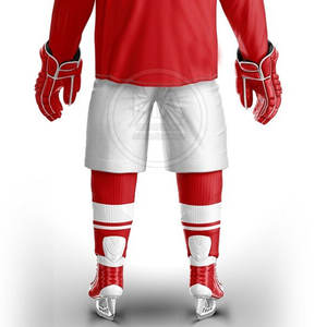 Ropa deportiva Uniforme de hockey sobre hielo Cómodo Uniforme de hockey sobre hielo de tamaño personalizado Ropa juvenil Uniforme de hockey sobre hielo - Product Image 6