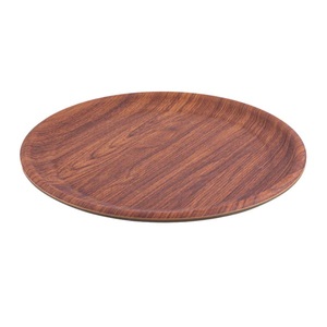 Bandeja para servir rectangular única con asa de madera natural plato para servir de madera de diseño moderno para restaurante y cocina - Product Image 5