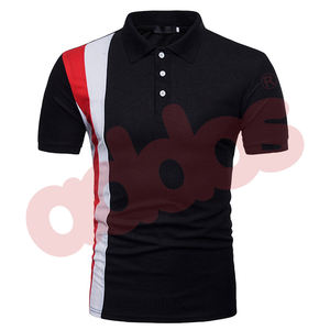 POLO personalizado de alta calidad, camisetas para hombres, polos baratos, 100% algodón, manga corta, camiseta antiarrugas para hombres - Product Image 1