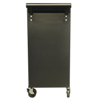 Chariot à outils roulant durable à 5 tiroirs Solution de stockage d'atelier en métal personnalisable pour garages et mécaniciens OEM et ODM pris en charge