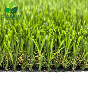 Gazon artificiel résistant à l'usure, résistant aux intempéries, gazon synthétique pour aménagement paysager résidentiel, terrasse, directement de l'usine - Product Image 1