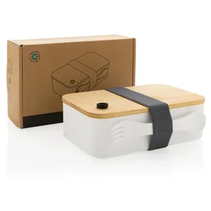Boîte à lunch écologique en bambou RPP RCS, durable et respectueuse de l'environnement, gadget pour les repas quotidiens - Product Image 6