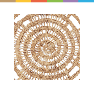 Vintage Style Rattan <b>Placemat</b> New Arrival Rattan Display <b>Placemat</b> for Table Decoration Restaurant Party - Product Image 5