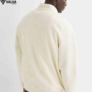 Sweat à capuche en coton polaire surdimensionné pour homme avec logo brodé Sweatshirts graphiques Sweatshirts en coton mélangé. - Product Image 5