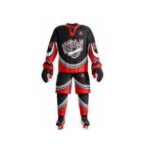 Maillot de Hockey sur Glace Personnalisé Unisexe de Haute Qualité pour Équipe Sportive, Respirant, avec Service OEM, 100% Polyester Écologique - Product Image 5