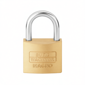 Cylinder <b>Padlock</b> 400 E Magno/40 GL 40 mm Brass Lock Body Keyed Alike BURG-WCHTER - Product Image 3