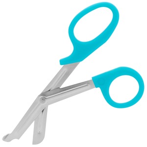 Vaslcare Tijeras Médicas de Emergencia, Herramienta Manual de Rescate Paramédico, Cuchillas de Acero Inoxidable, Mango de ABS, Azul Cielo - Product Image 1