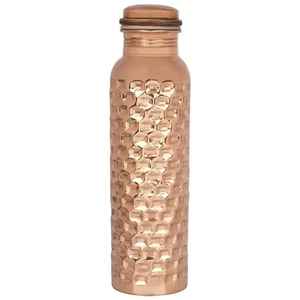 Gobelet en acier inoxydable tendance style hôtel, bouteille décorative en cuivre pour la maison, pour le stockage et la consommation de jus - Product Image 1