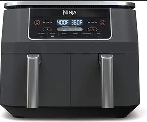 High Quality Electric Digital LCD Display 10L Double Stack Air <b>Fryer</b> Dual <b>Basket</b> Multifunctional Needle Detection Gift - Product Image 1