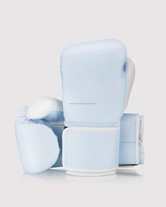 Gants de boxe confortables avec sangle en velcro, logo personnalisé, gants de boxe confortables pour hommes, OEM, logo privé, gants de frappe - Product Image 3