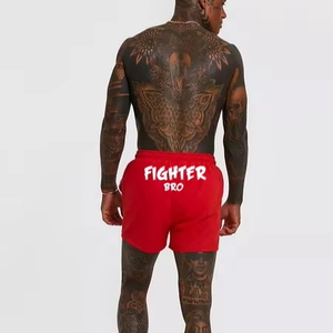 กางเกงขาสั้นกีฬาลำลองผ้าฝ้าย100% สำหรับผู้ชายเป็นมิตรกับสิ่งแวดล้อมสำหรับสวมใส่ชายหาดในฤดูร้อน - Product Image 1