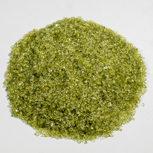 Pierres de gravier en cristal naturel de haute qualité, éclats de péridot, pierres de guérison, pierres semi-précieuses, olivine sculptée, mode - Product Image 4