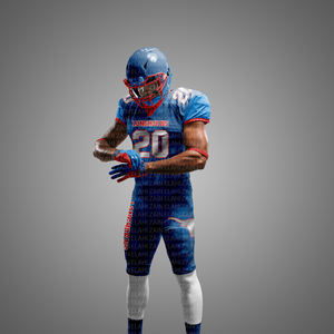 Uniforme de fútbol americano de seis paneles de alta calidad personalizado al por mayor, recién llegado, ropa deportiva de verano-XL, camisas americanas de seis paneles - Product Image 4