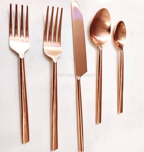 Wholesale 5 Pieces Dinnerware Set Stainless Steel Flatware Set Luxury Crushed Diamond Designer Luxury Cutlery Set in Flatware - Product Image 6