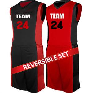 เสื้อบาสเก็ตบอลผู้ชายแบบกลับด้านได้ TF Custom ปักหมายเลข วินเทจ ผ้าตาข่าย - Product Image 6