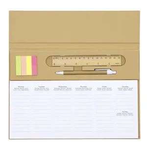 Gadget Ecologici per la Pianificazione Settimanale Isan, Calendari Eco-Friendly per una Gestione Efficiente del Tempo - Product Image 1