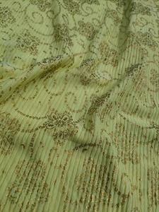 Mezcla de poliéster Spandex de tela de punto con volantes antiestáticos de primera calidad para ropa duradera - Product Image 5