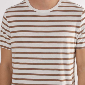 T-shirt en polyester pour hommes de style récent à vendre vêtements d'été à manches courtes 100% coton, T-shirt pour hommes, coupe ample, imprimé - Product Image 6
