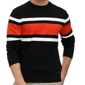 เสื้อสเวตเตอร์ถักผ้าคอตต้อนออกแบบโลโก้ได้ตามต้องการผู้ผลิตจากโรงงานขายส่งจำนวนมาก - Product Image 4