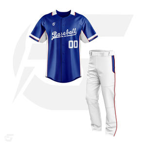 Camisetas de béisbol personalizadas Venta caliente Sublimación Uniformes de béisbol Ropa de softbol barata Jersey de béisbol OEM - Product Image 1