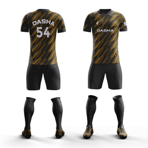 Camiseta de fútbol para hombre de alta calidad de nuevo diseño y ropa deportiva con logotipo personalizado corto uniforme camiseta de fútbol de poliéster a precios al por mayor - Product Image 4