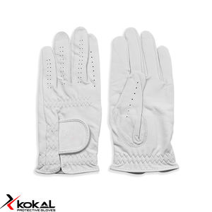 Gants de sécurité en cuir Cabretta en peau de mouton de vente chaude gants de logo personnalisé antidérapants - Product Image 1
